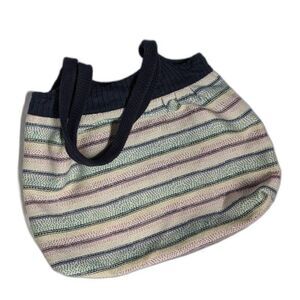 AEO American Eagle Outfitters Striped Shoulder Bag Everyday Shopping